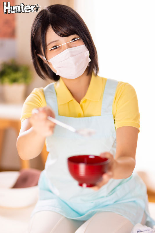 気弱で真面目に働くマスク巨乳ちゃんはセクハラせずにはいられない!マスク下の本性は超エロ女で恥ずかしがりながらも発情!家政婦、介護士、エステ