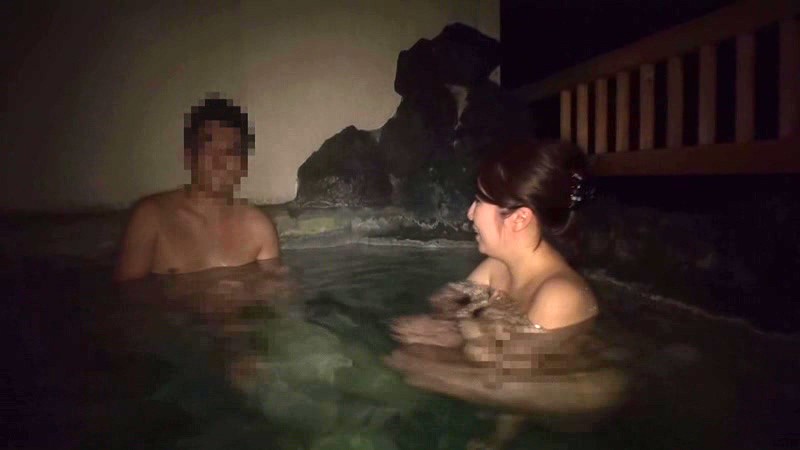 素人さんいらっしゃい！ AV女優青山葵と混浴露天温泉でHなことしませんか？