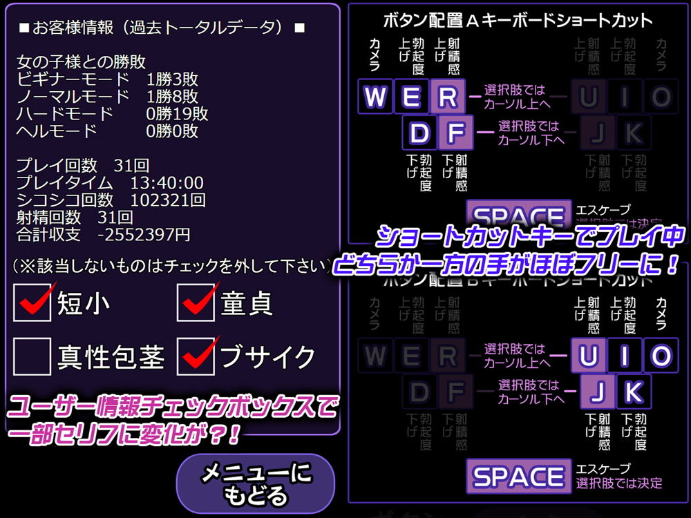 CFNM:女の子様の強●シコシコ命令！〜お貢ぎ逃避ザコマゾ男・無駄打ち敗北射精〜