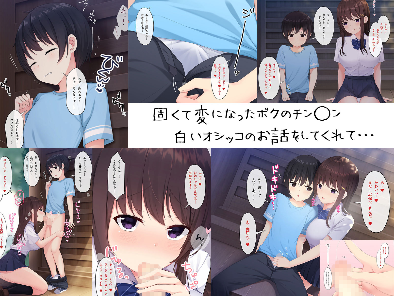 田舎で過ごした思い出の夏休み。〜優しくて何でも知ってるエッチなおねえちゃん〜