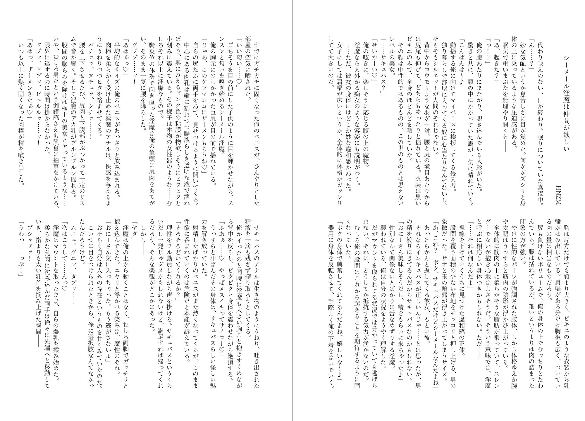シーメール&メス男子合同誌 C’s HAVEN