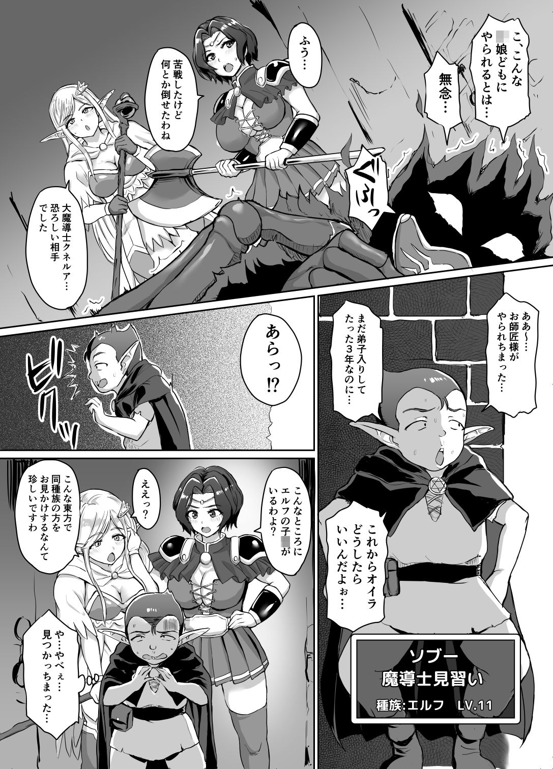 スケベエルフと冒険者ギルド 〜大魔導士討伐編〜