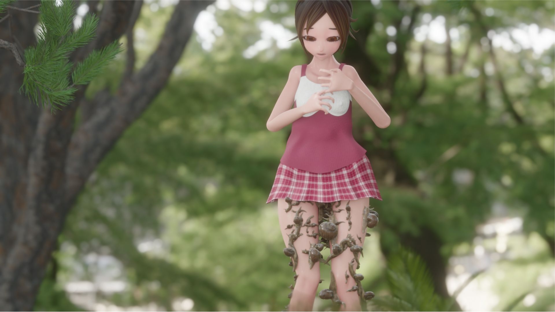 かたつむりとまいまい