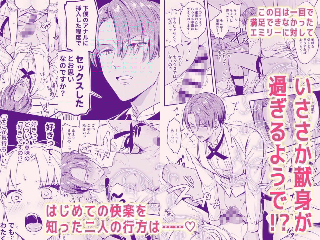 わたくしはフタナリ伯爵令嬢ですもの、イケメン下僕なんてオナホにしてヤリますわ!? 〜アナルはセックスに入りません〜