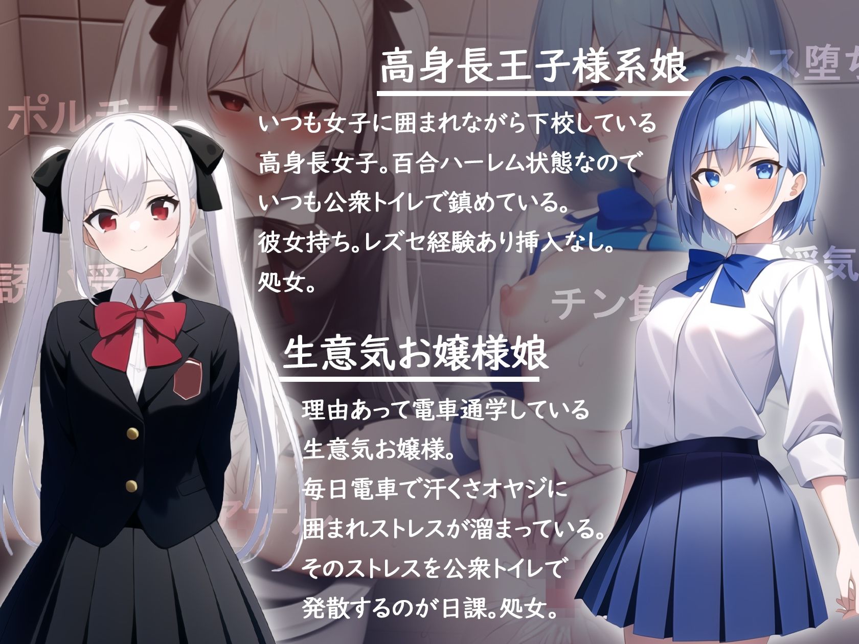 催〇トイレ-私たちは公衆トイレで〇〇〇〇しました-