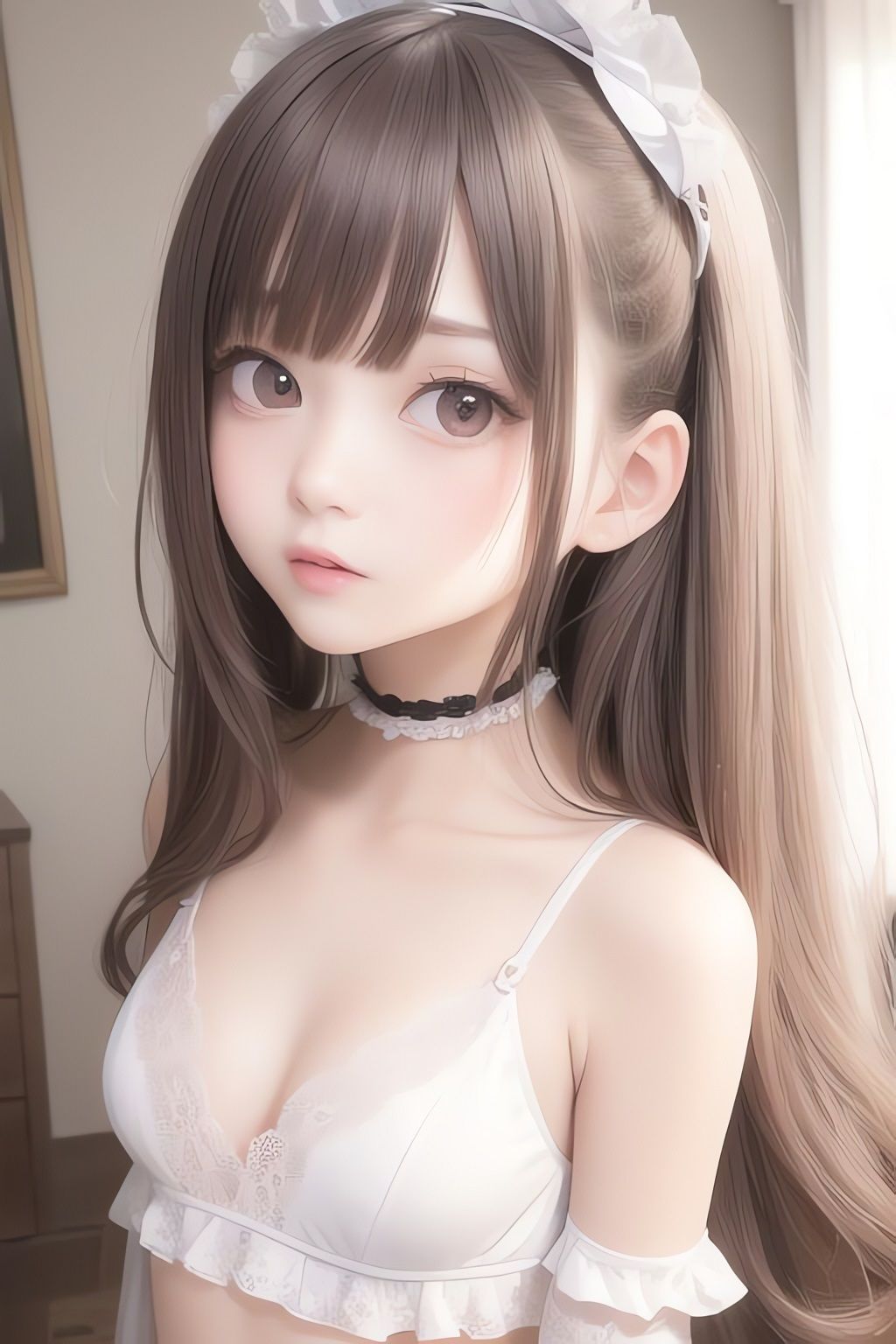 純白の美少女AIイラスト集リアル7