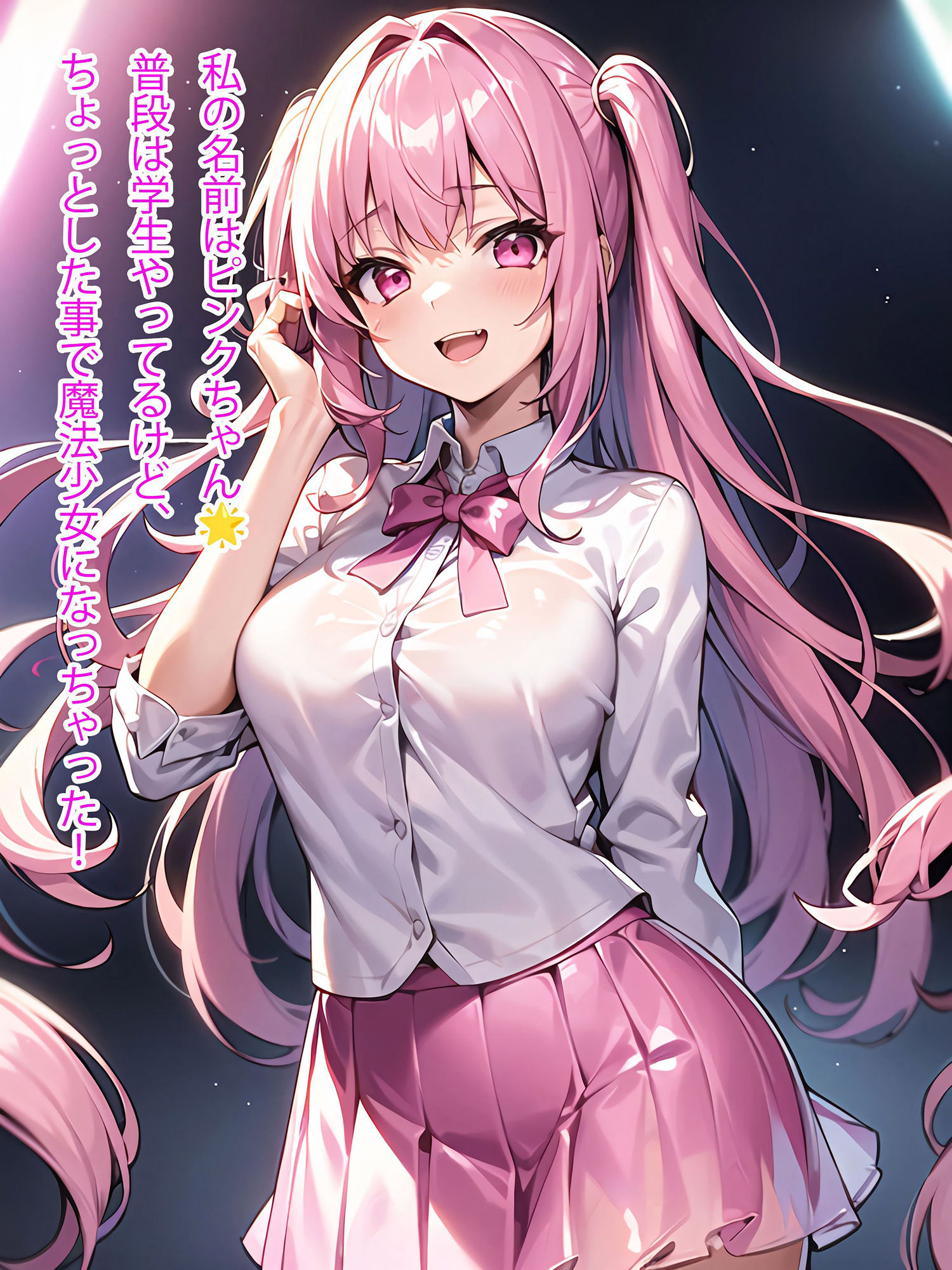 【ピンク編】禁断の悪堕ち変身ヒロイン(AIArt)