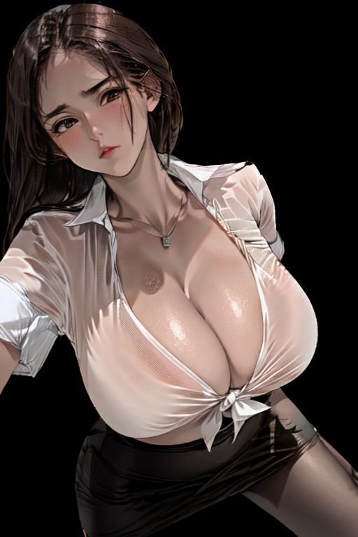 爆乳AIブラウス1