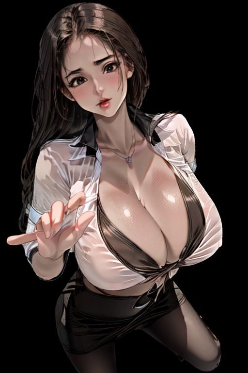 爆乳AIブラウス1