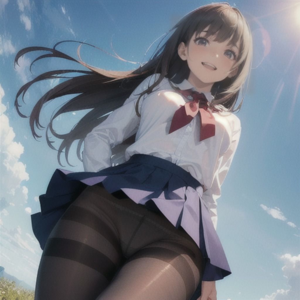 制服少女 黒タイツ編
