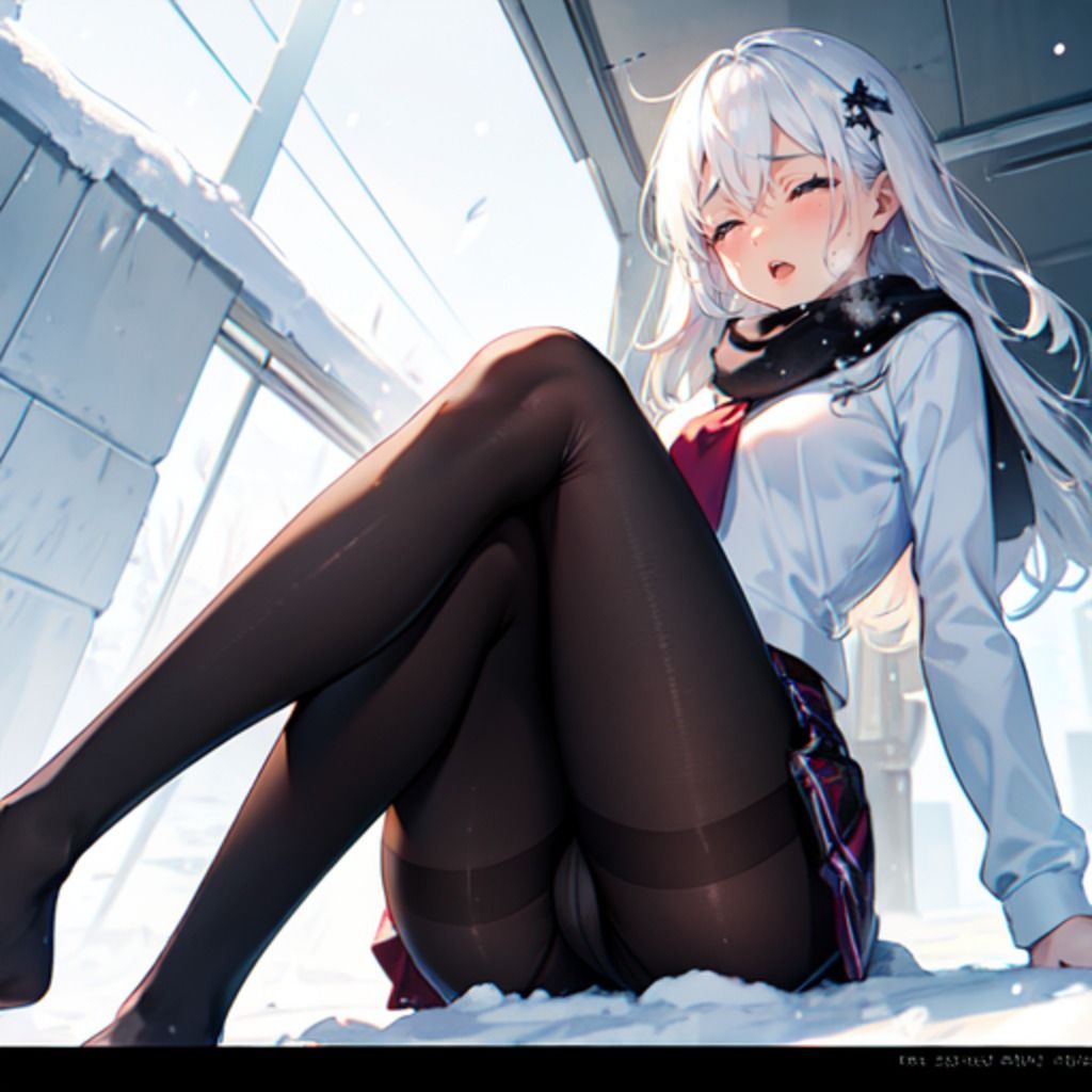 制服少女 黒タイツ編