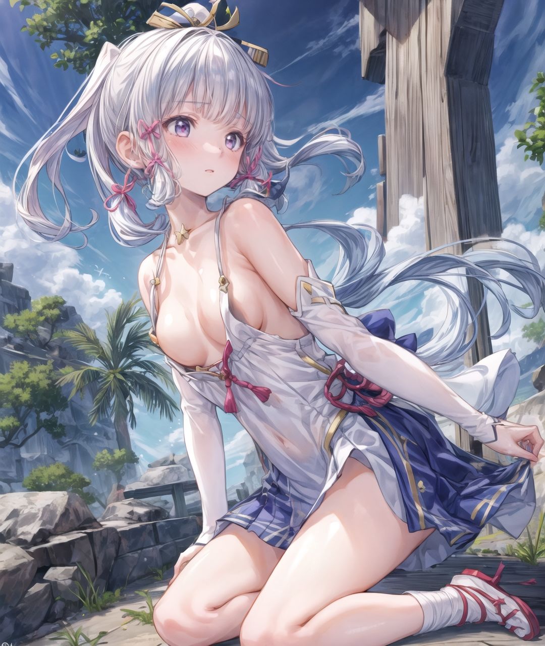 美少女たちのひととき・神〇綾華