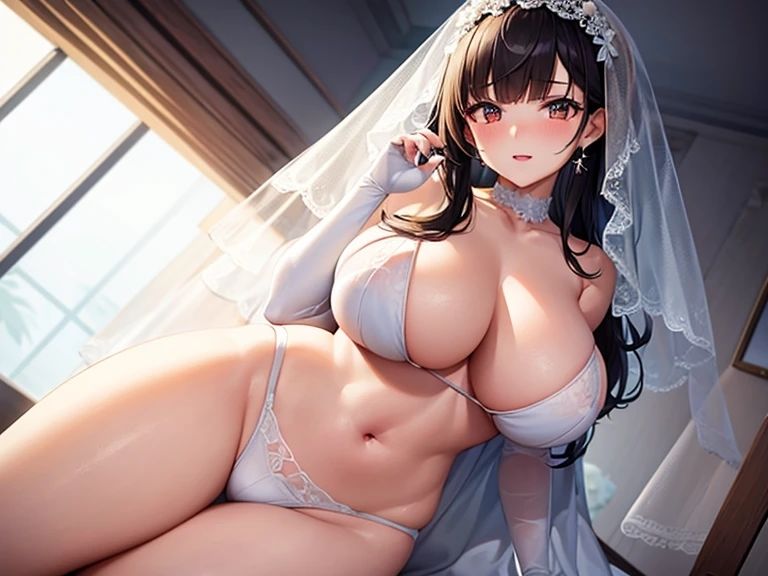 【微エロ】フェチコレVol.3 催●・洗脳されてウェディングビキニを着せられた人妻(巨乳編)