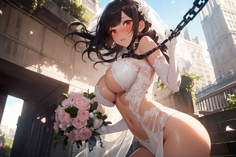 【微エロ】フェチコレVol.3 催●・洗脳されてウェディングビキニを着せられた人妻(巨乳編)