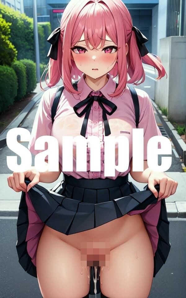 デート中我慢できない彼女