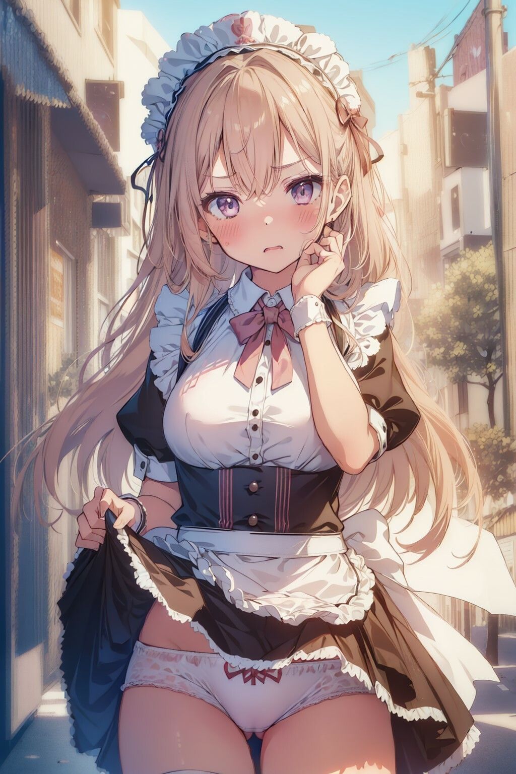 パンツを見せるお仕事