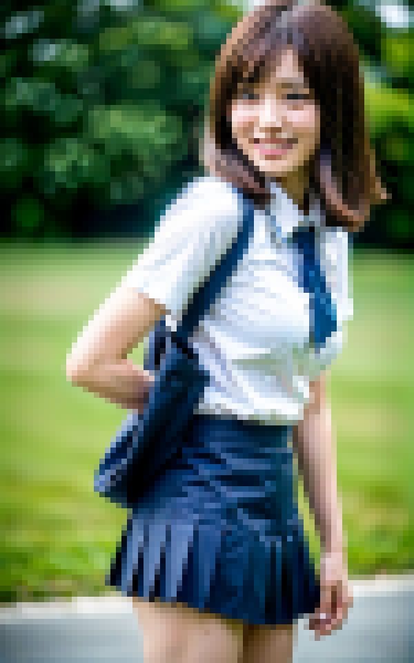 公園にいる変態は女◯◯生