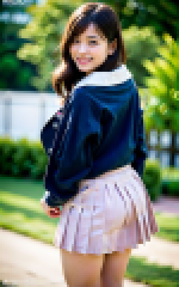 公園にいる変態は女◯◯生
