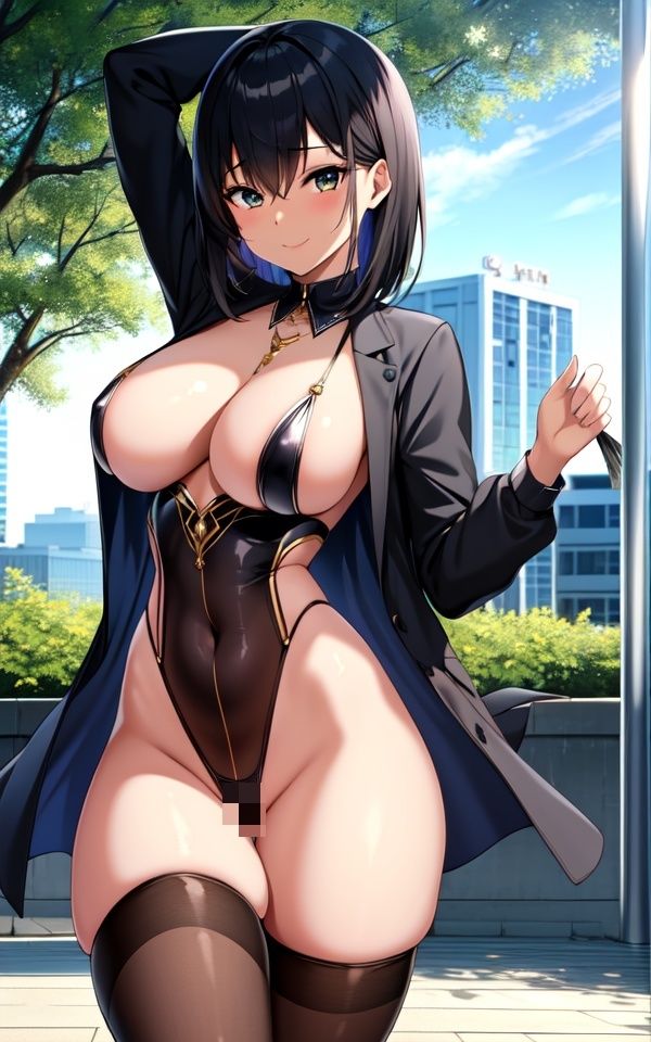 小悪魔美女の野外露出