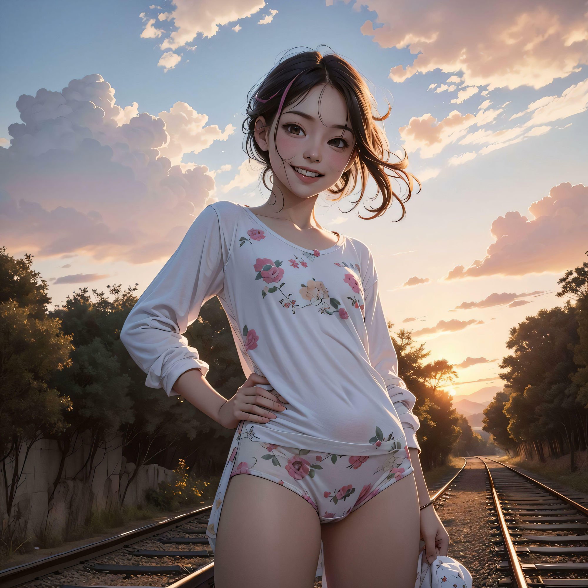 パンツだけど恥ずかしくないもん