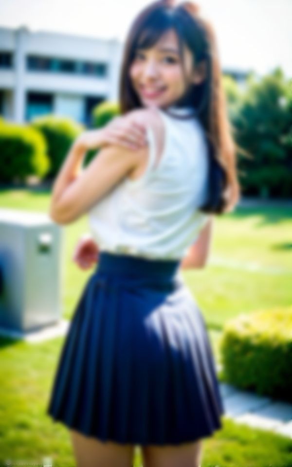 パパ活援交してると噂の学園No.1美女に声をかけたら…。