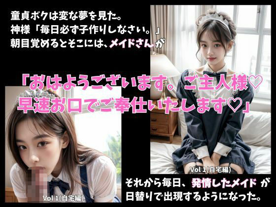 日替り発情メイド 神様から与えられたえっちな使命 Vol 2 お出かけ編