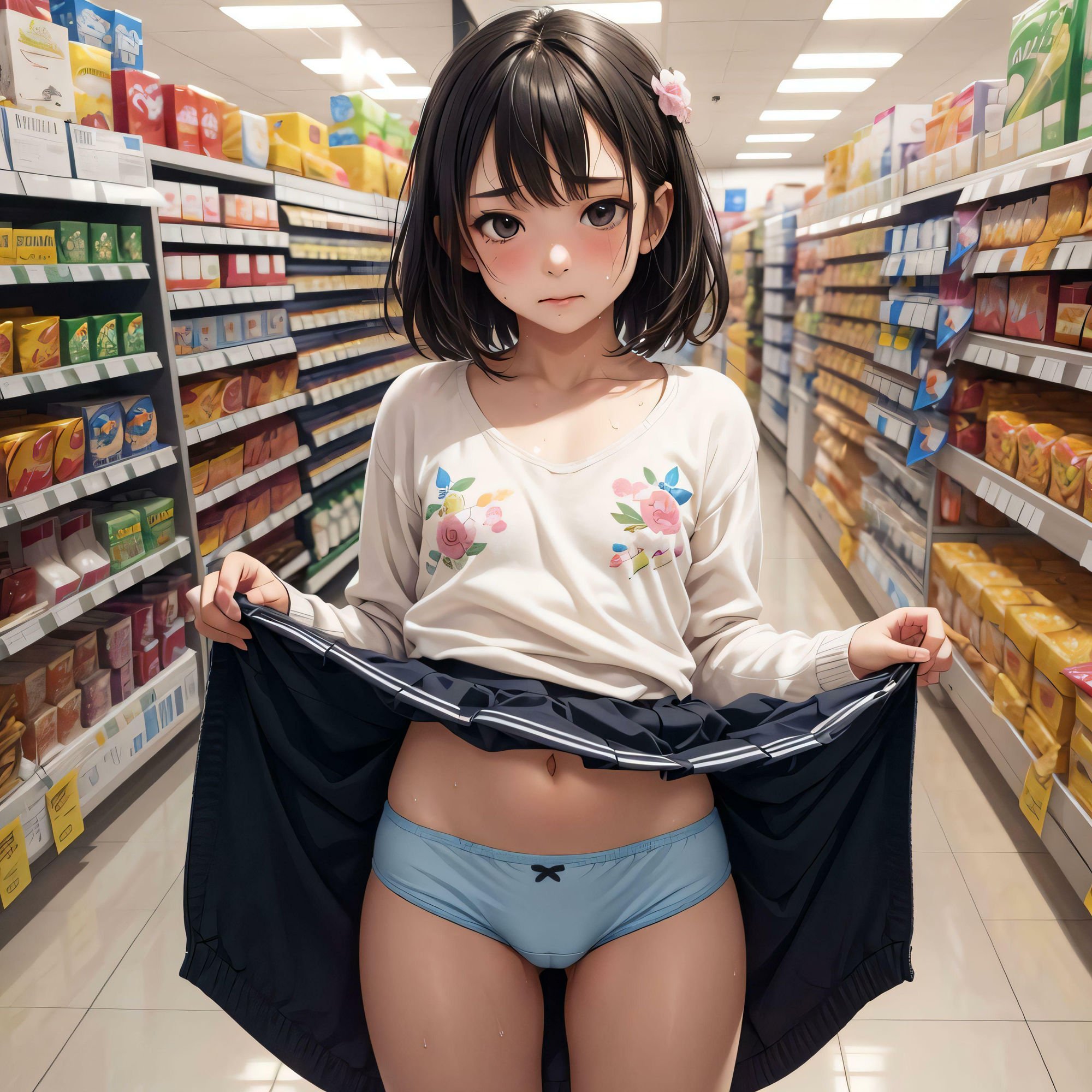 近所で脱いじゃうひよこ女子