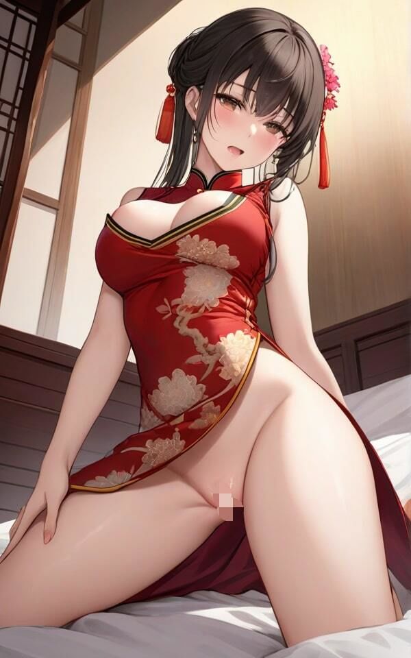 チャイナ服の美女が脱いだら巨乳だった! お客様のアレ、凄い元気ですね!