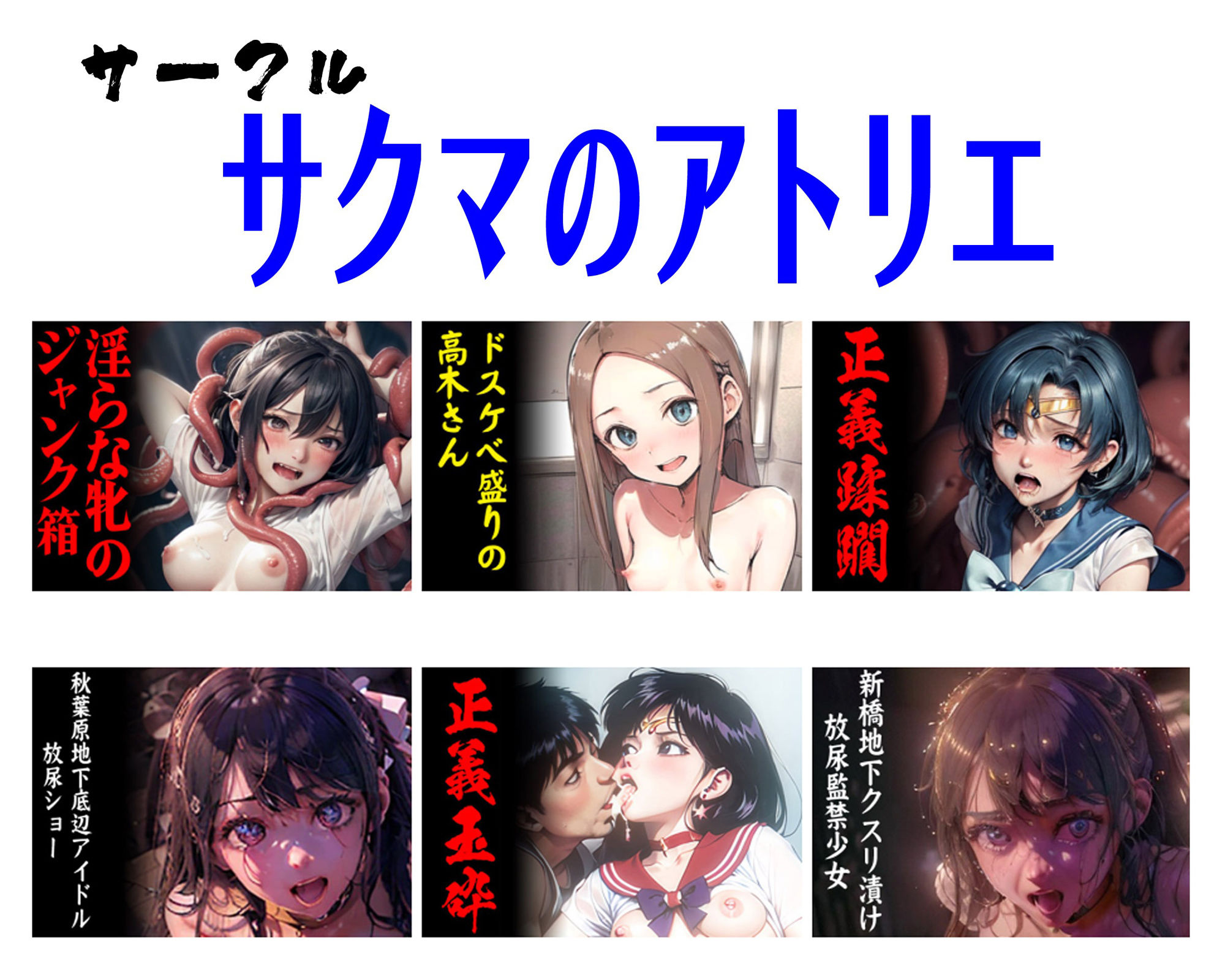 【無料】3サークル合同カタログ