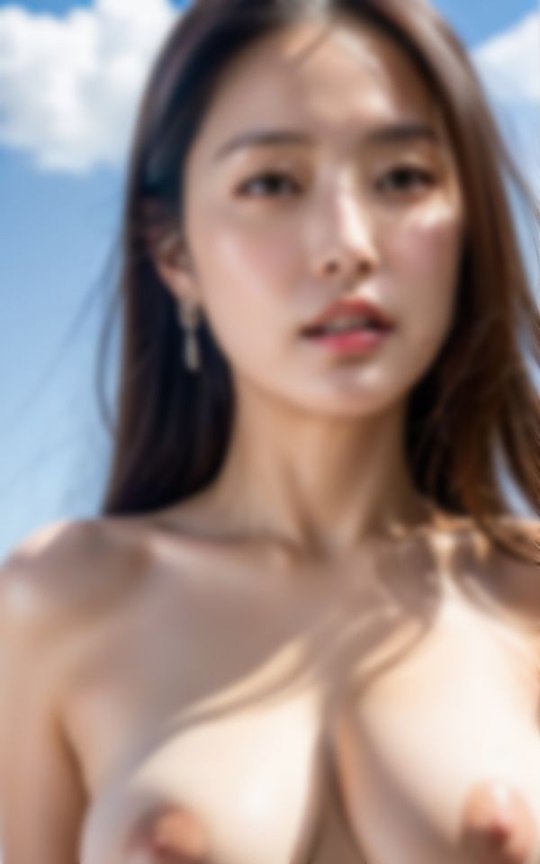 ビーチで魅せるむちむちお色気美人がカメラ越しであなたを誘惑