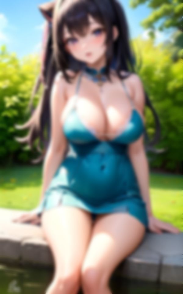 野外で露出する淫乱巨乳美女がカメラ越しから色仕掛け