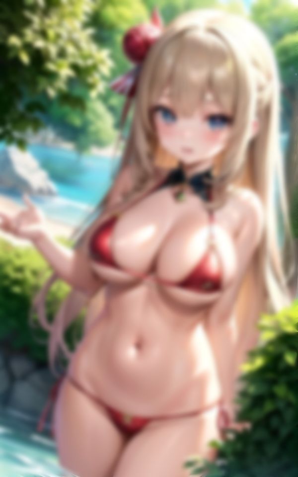 野外で露出する淫乱巨乳美女がカメラ越しから色仕掛け