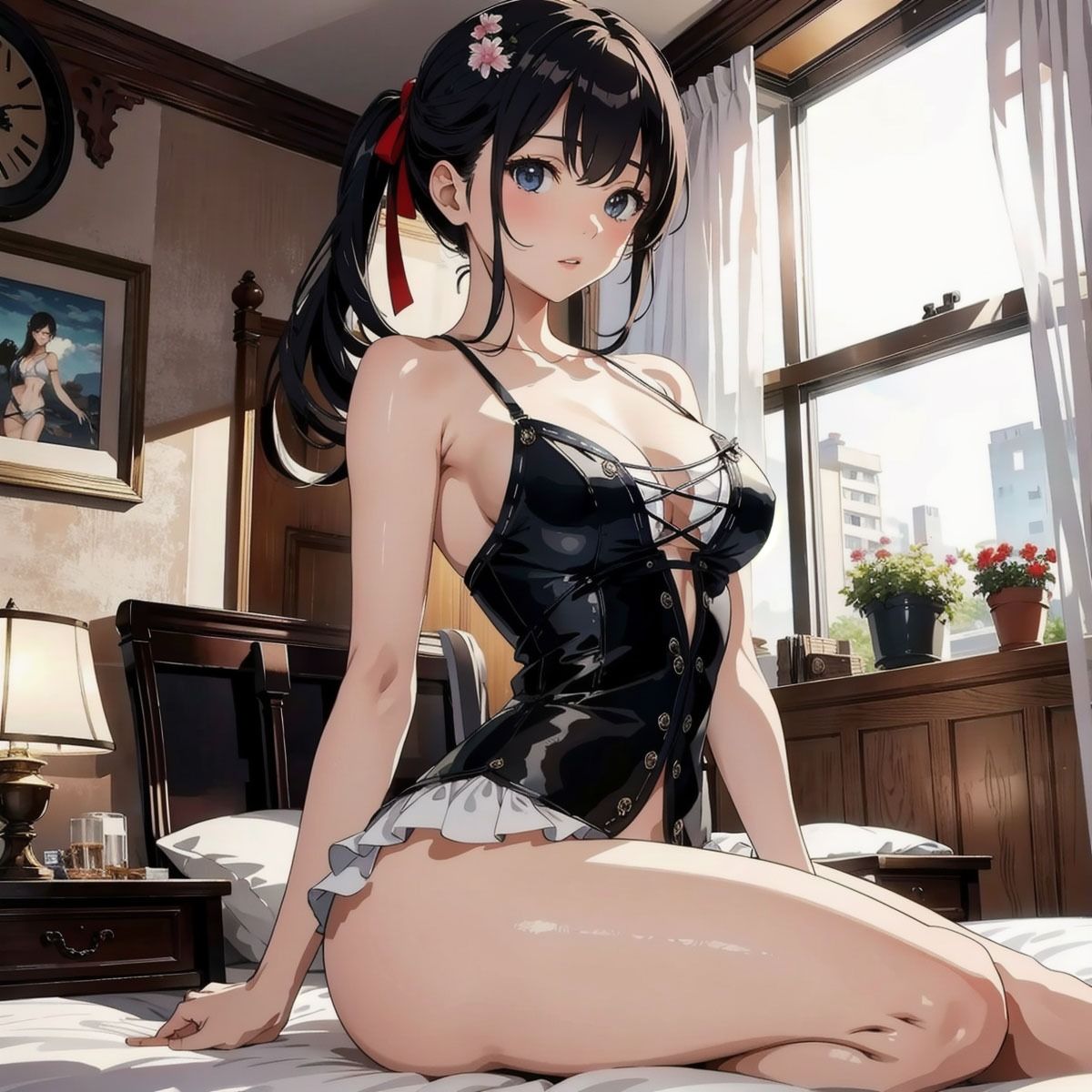 黒髪美女写真集