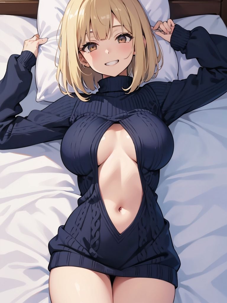 セーターのお姉さん詰め合わせ？CG集50枚？