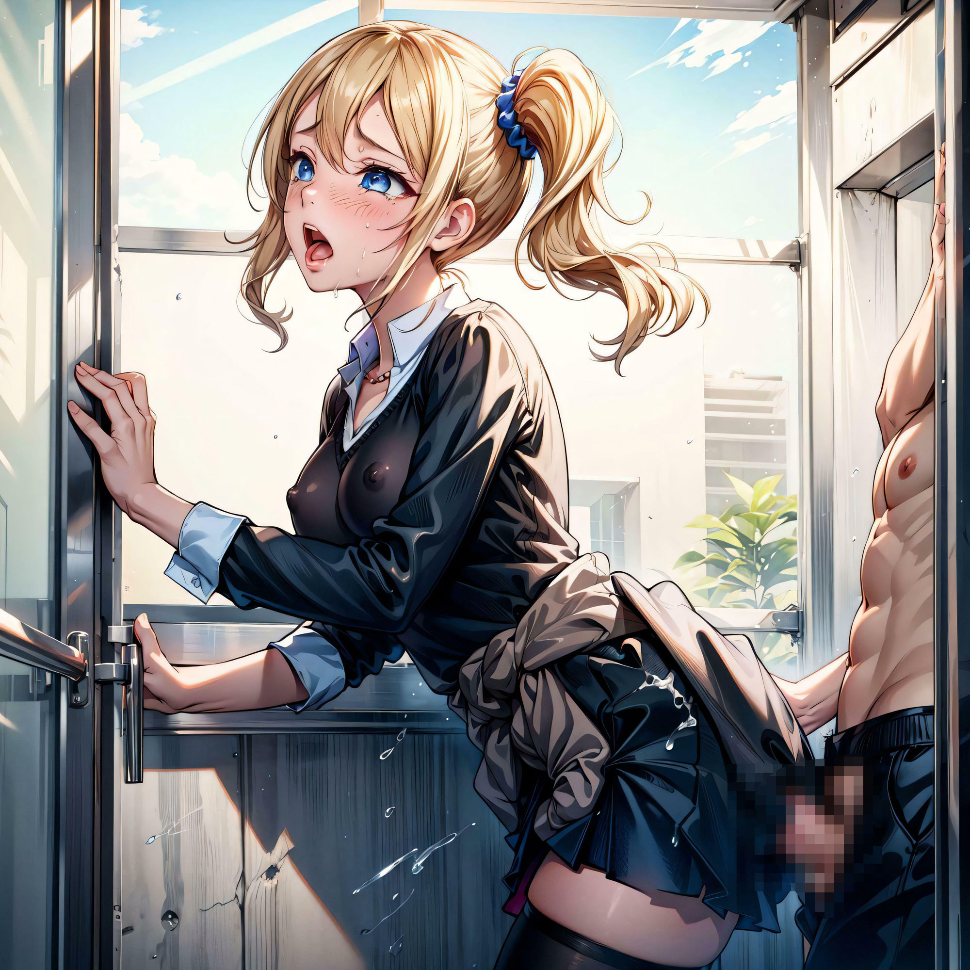 早○愛の露出放尿記