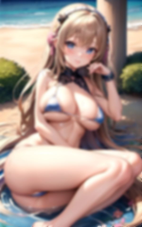 野外に現れたHなネコミミ露出美女があなたを色仕掛け