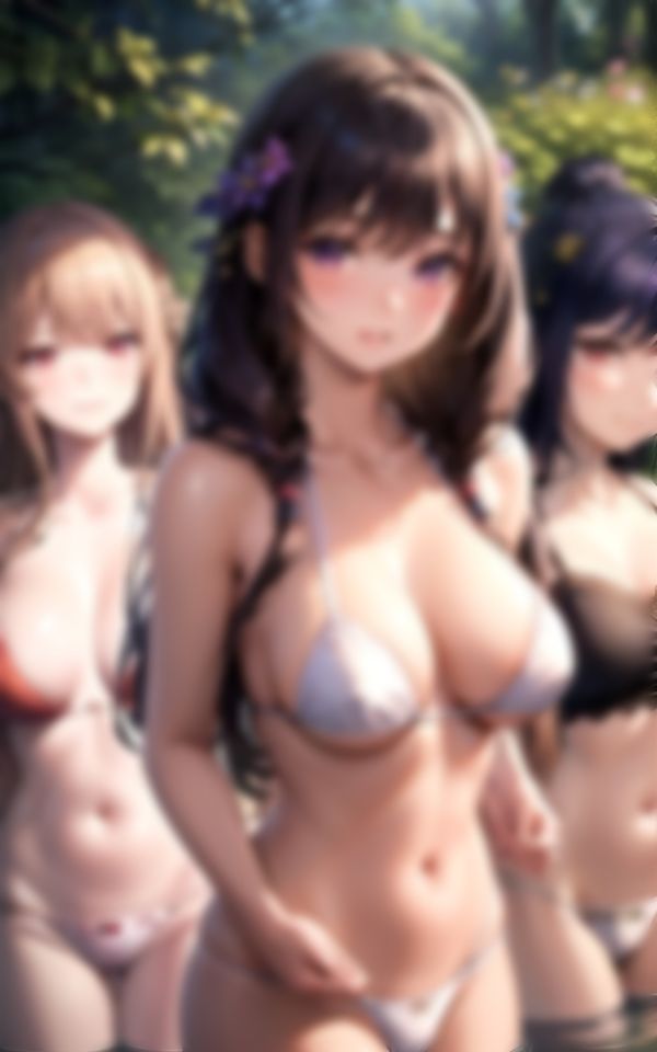 スタイル抜群の美女たちが集まるハーレム天国の秘湯