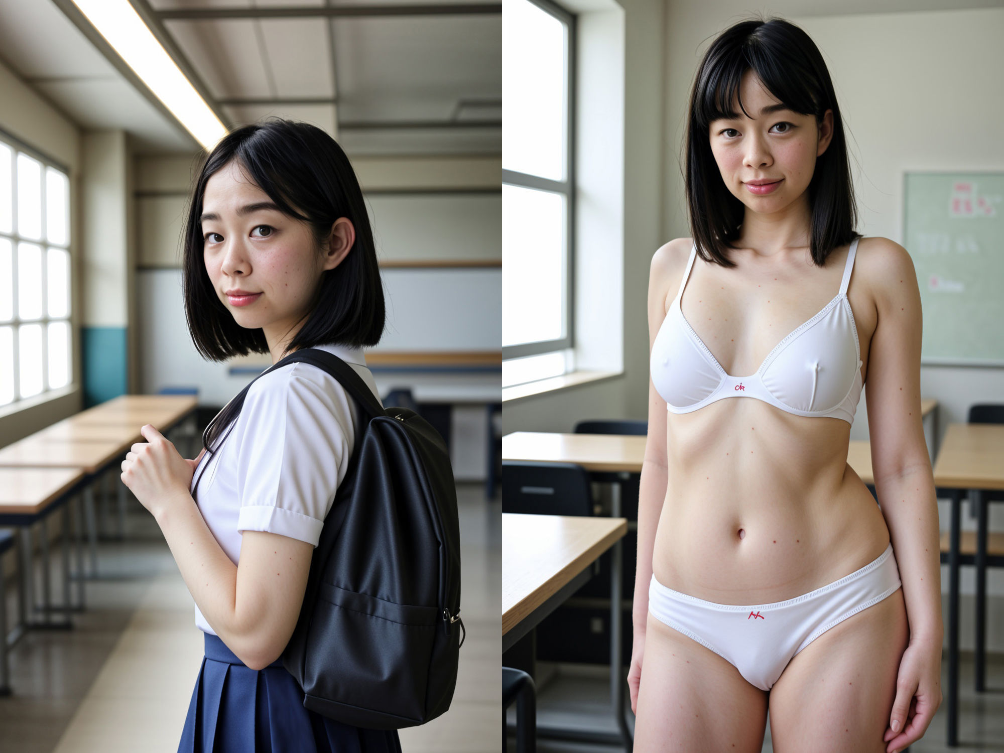 かわいすぎない普通の子の、日常とえっちな姿。 ＃1 上村花 21歳