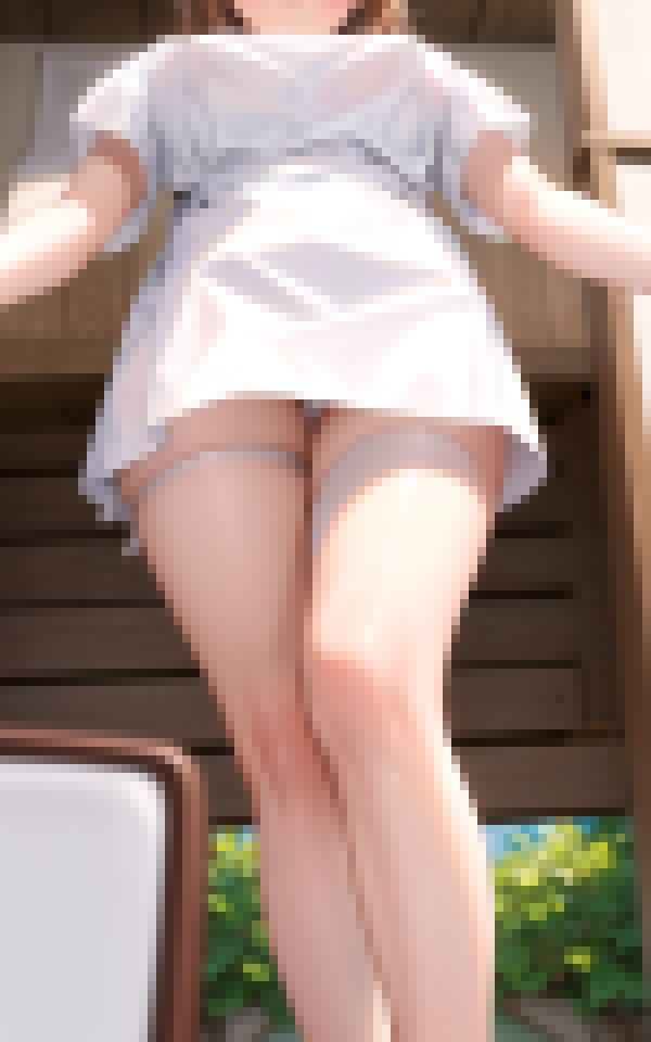 パンチラナースの足が好き