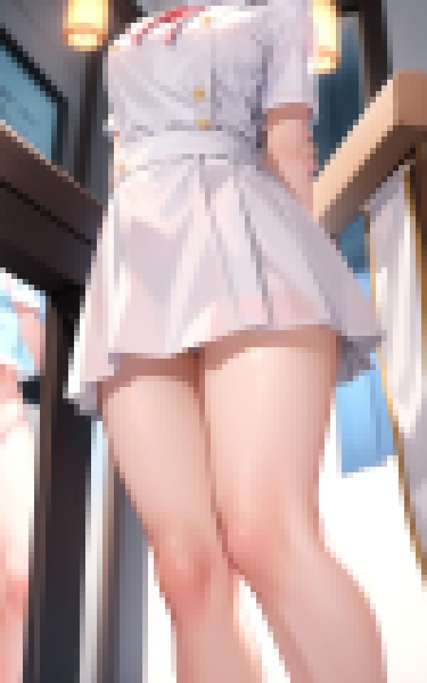 パンチラナースの足が好き