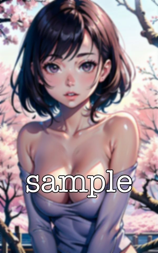 桜の下で・・・新人歓迎で花見をしたらGカップの露出を開放スペシャル!