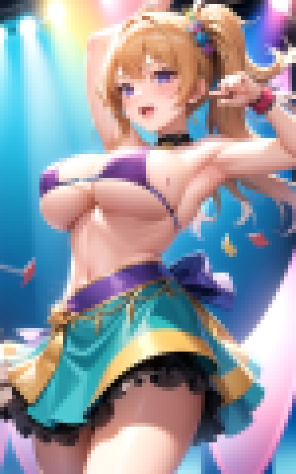 究極のアイドルの露出集