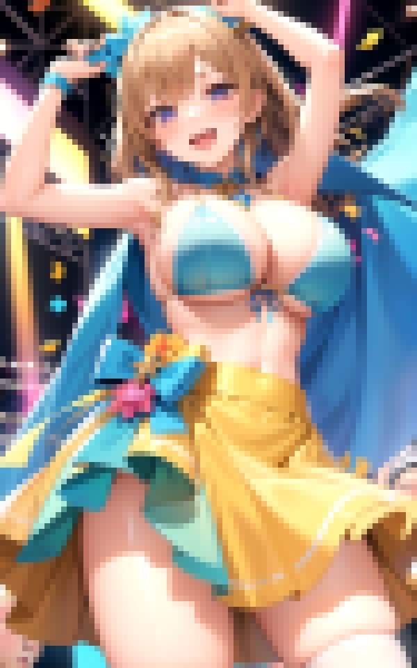 究極のアイドルの露出集