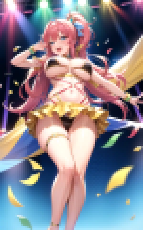 究極のアイドルの露出集