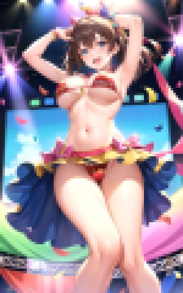 究極のアイドルの露出集