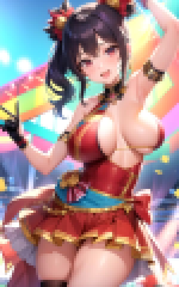 究極のアイドルの露出集