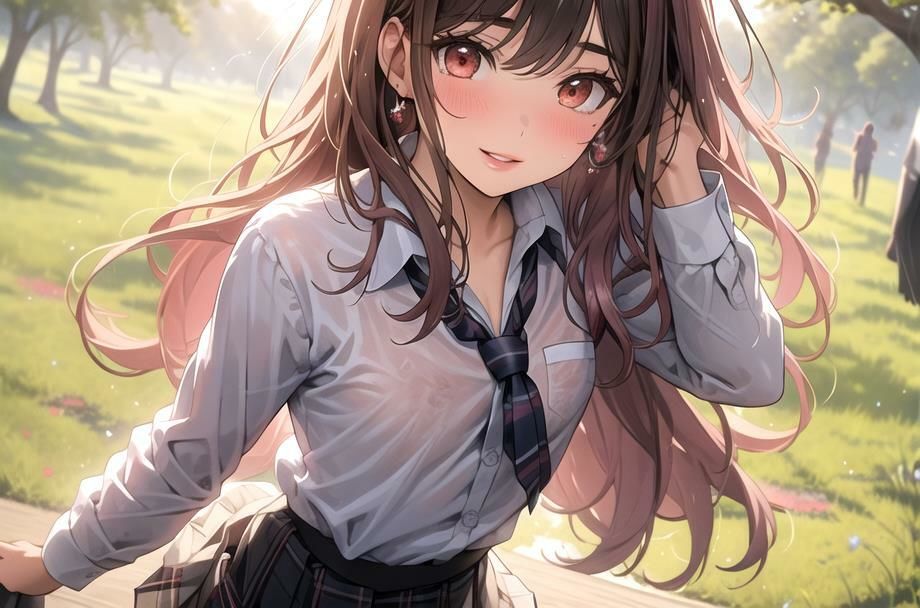 【あつがりな私達】 地球温暖化は深刻化 日本の南に位置する私たちの学校は サウナ状態 服より命を優先した私達が直面したのは カラダの温暖化問題でした・・ ＃1