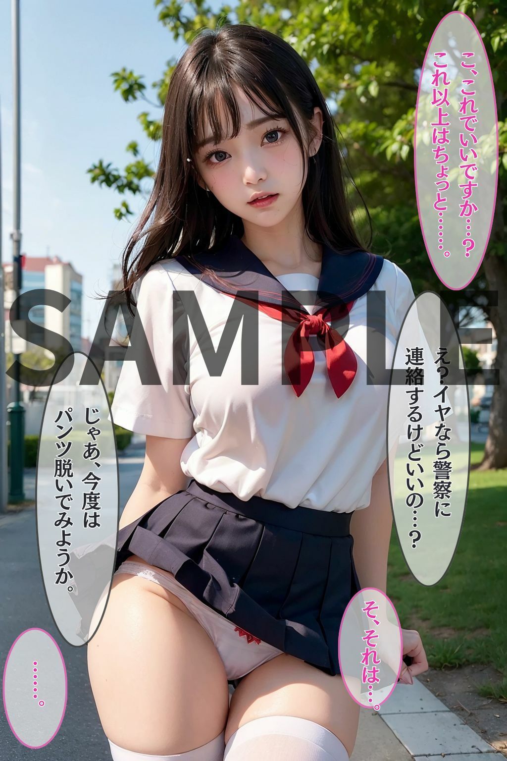 【巨乳JKわからせNTR】万引きした女子校生(彼氏持ち)の弱みを握って無理やり寝取った結果びっくりするほど快楽堕ちした