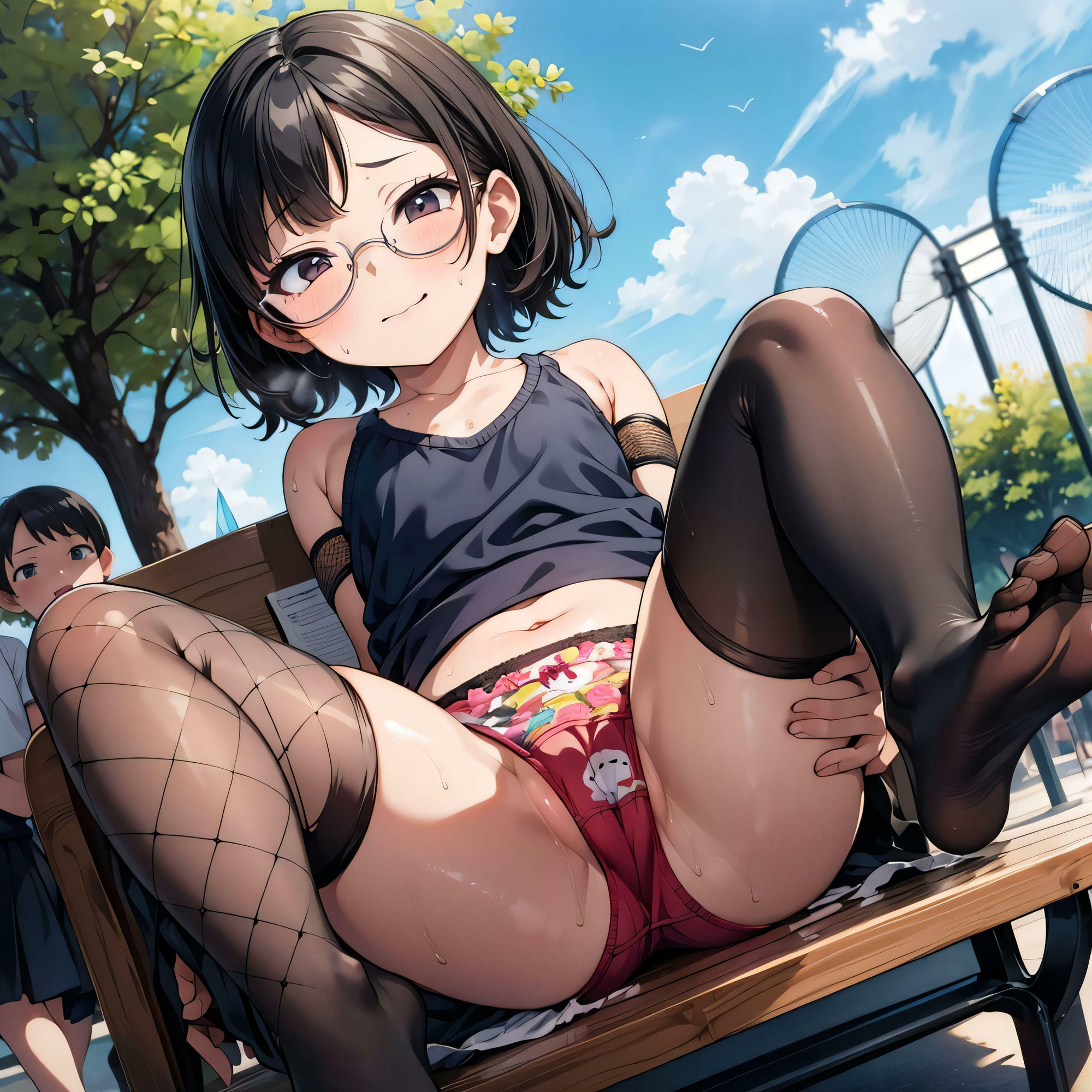 インテリ少女のストレス発散