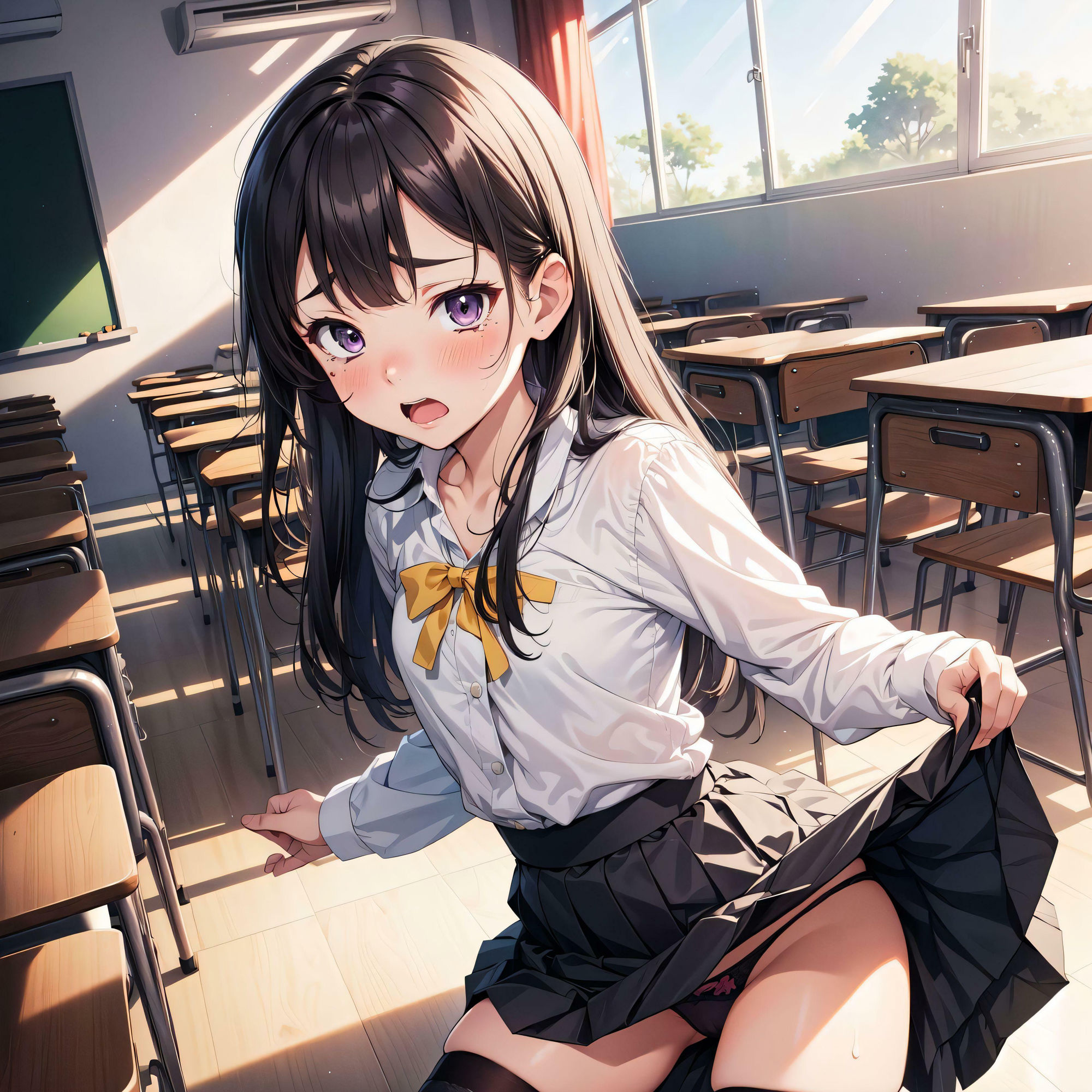 頼めば見せてくれる女の子はいっぱいいる